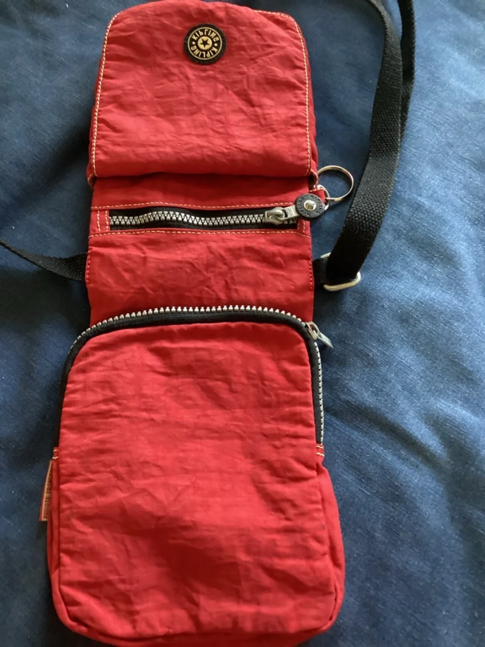 Small Kipling Crossbody Bag‎ Red